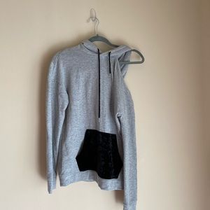 Gray hoodie